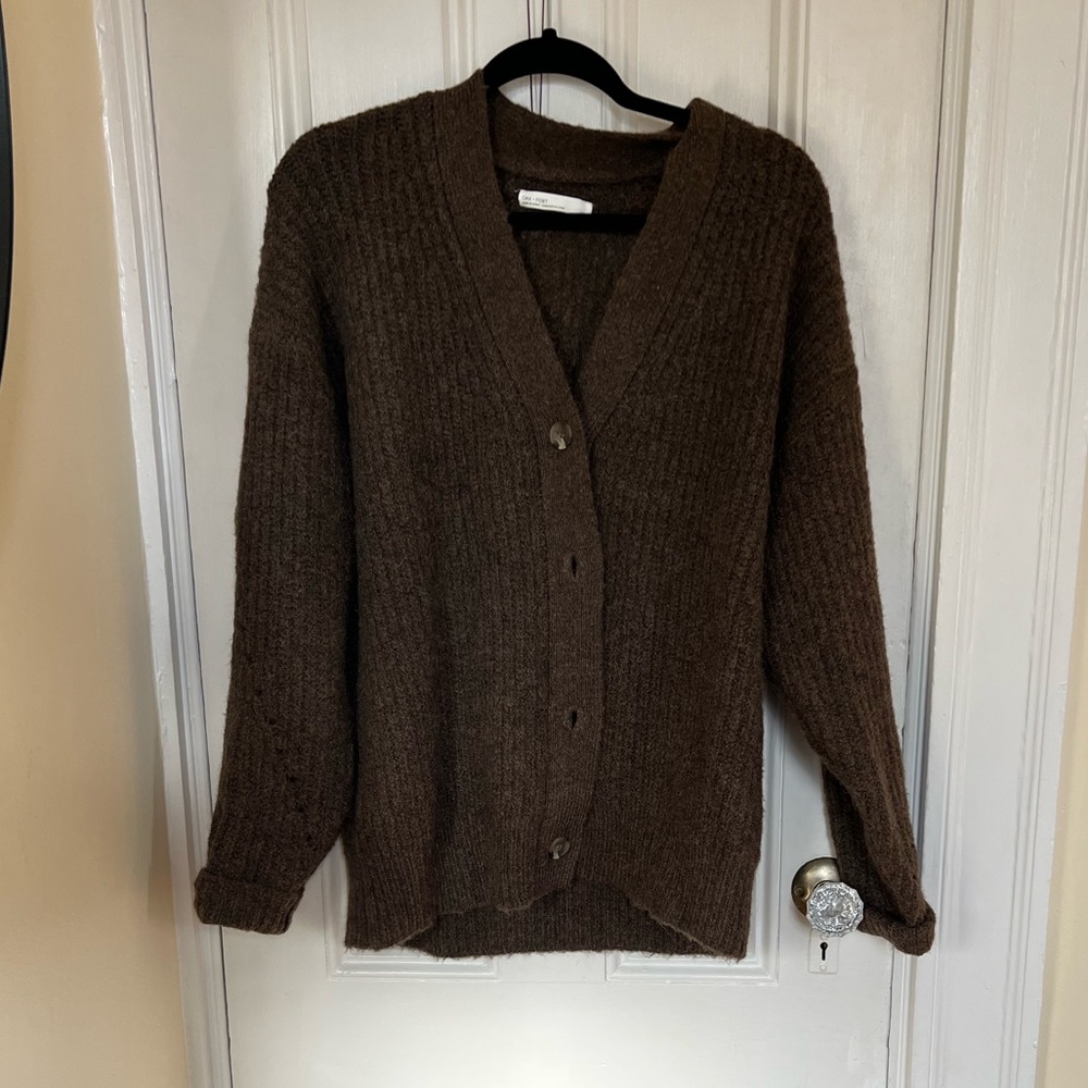 Oak + Fort Long Cardigan